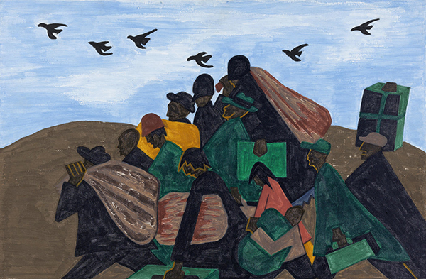 Migration Series by Jacob Lawrence