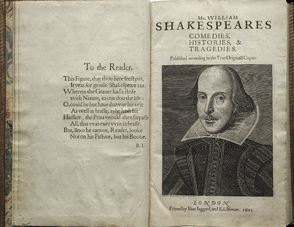 First Folio of Shakespeare's Plays