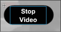 Configuring the Text for the Stop Video button